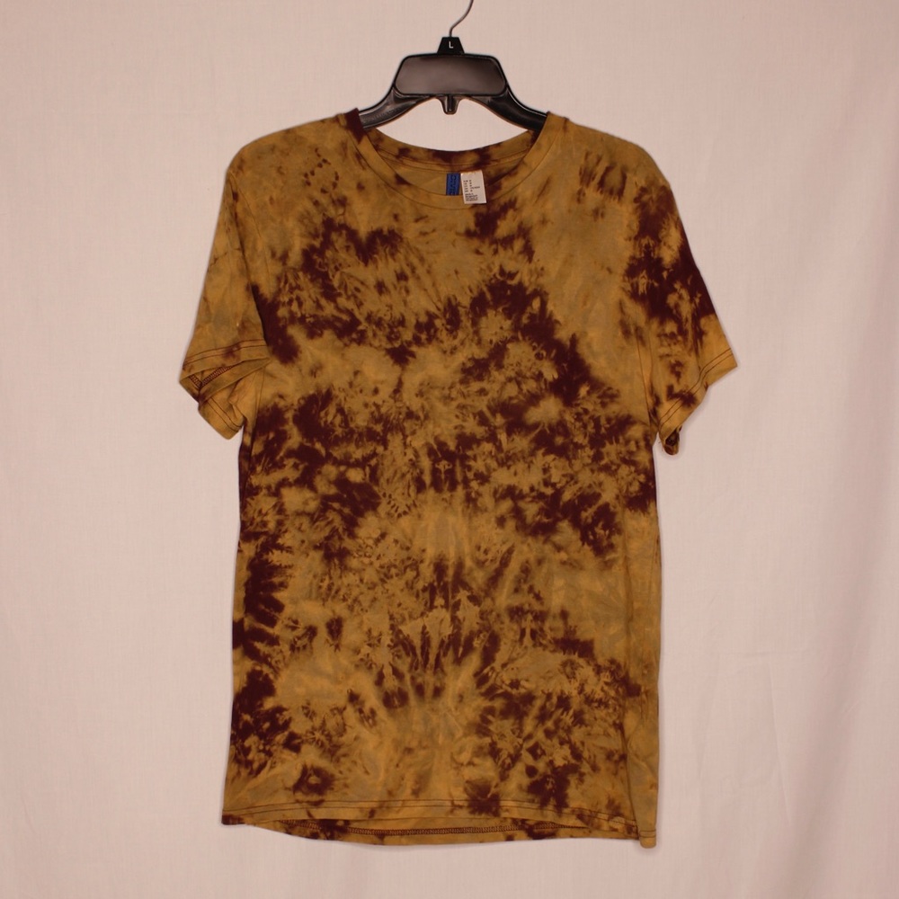 Maroon Bleach Tee